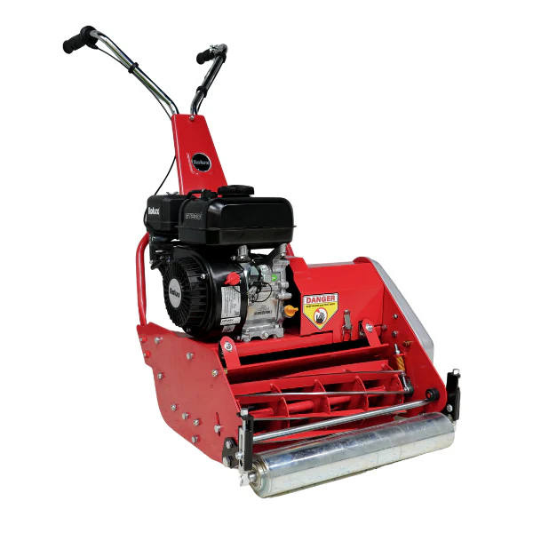 Rolux S17 Reel Mower — 17" — 9 Blade — Red — Rolux 196cc