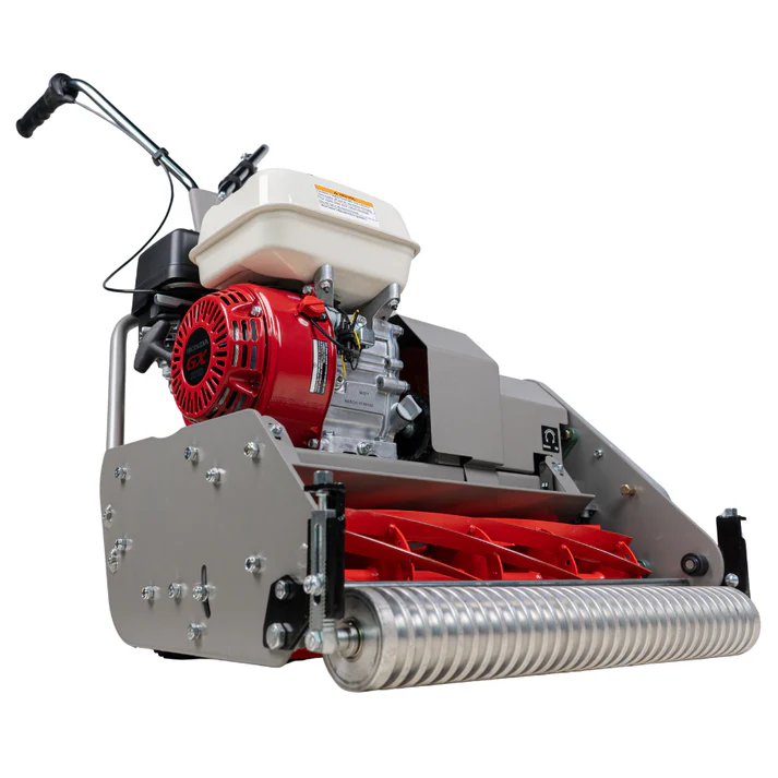 Rolux Z30 Reel Mower — 30" — 12 Blade — Metallic Grey — Honda GX200