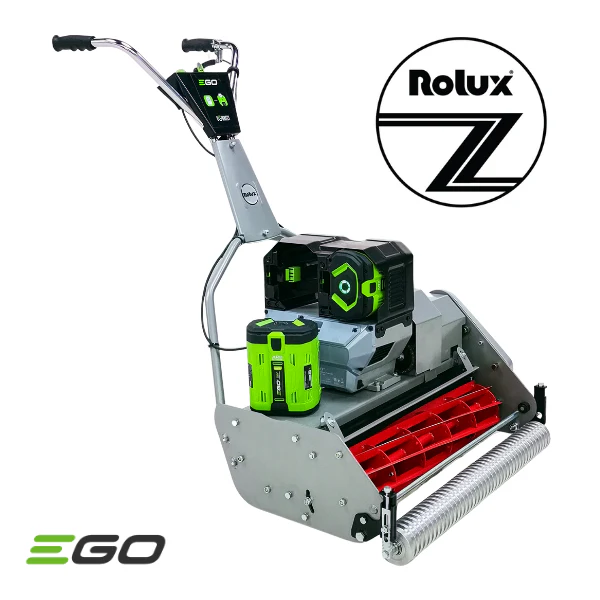 Rolux Z30 Reel Mower — 30" — 12 Blade — Metallic Grey — EGO PU2710
