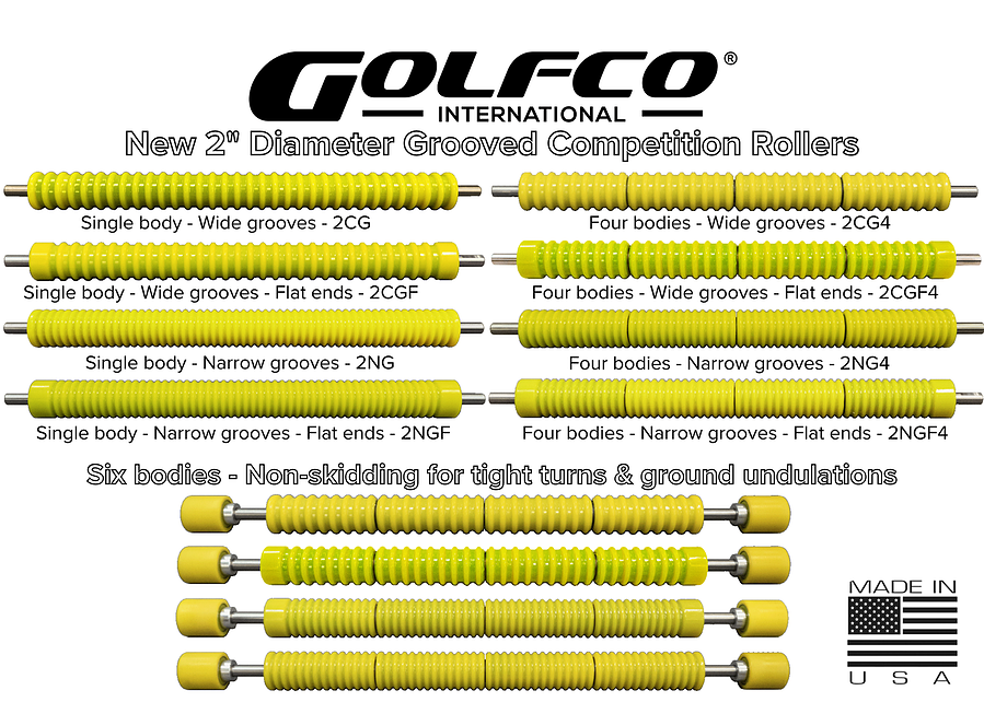 John Deere 22" 220 & 220SL WALKING  &  2500, 2400, 2550, 2700, 2750  &  2243 RIDING GREENSMOWERS - FRONT & BACK ROLLERS