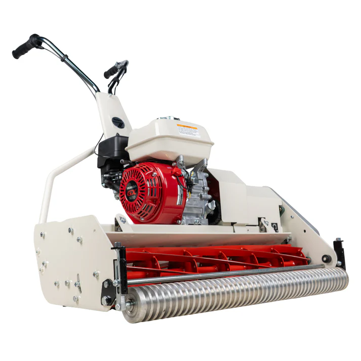 Rolux Z30 Reel Mower — 30" — 9 Blade — Wimbledon White — Honda GX200