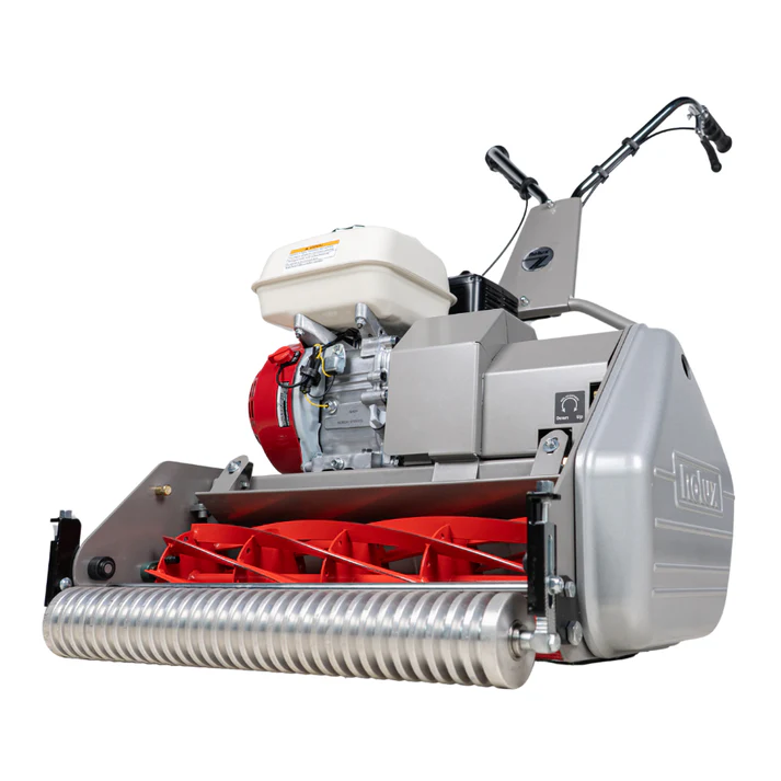 Rolux Z25 Reel Mower — 25" — 9 Blade — Metallic Grey — Honda GX160