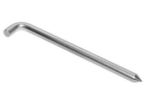Solid L Shape Needle Tine, .3125" X 4.875"